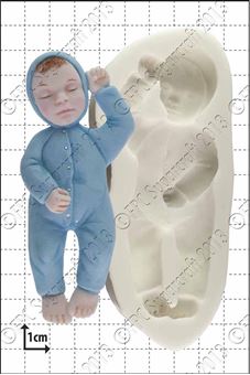 Picture of SLEEPING BABY SILICONE MOULD